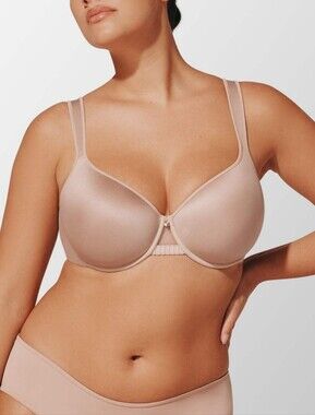 Thirdlove Taupe 24/7 Perfect Coverage Bra Size 36G/36DDDD